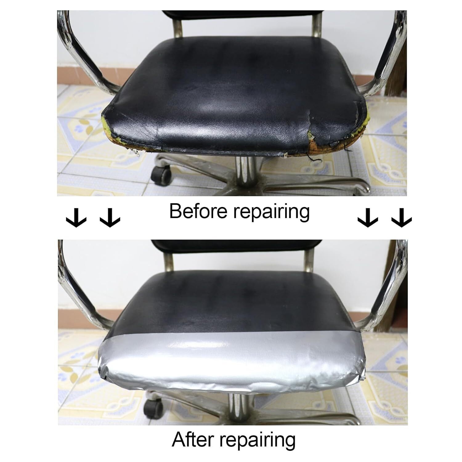 new Duct Tape 6" Wide, 6 inch Heavy Duty Waterproof, 55 Yards Silver 07FC0E-D4 - KOEEK