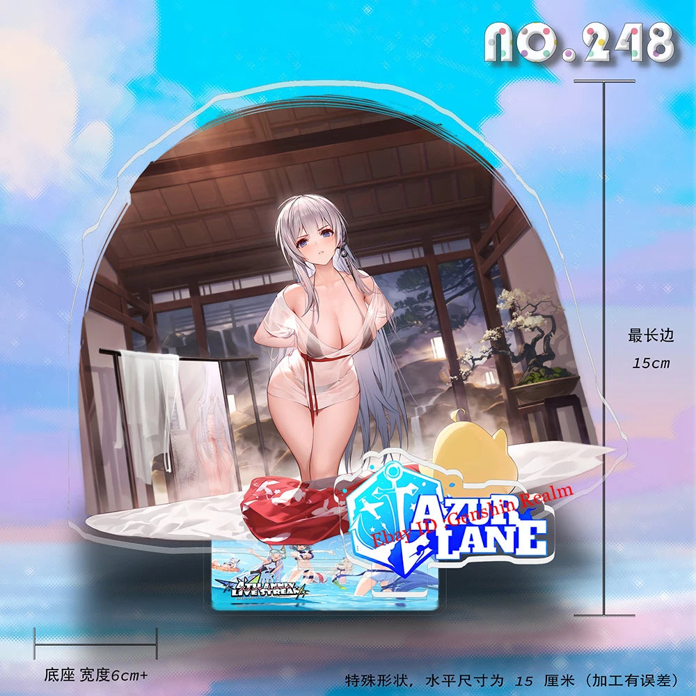 Anime Azur Lane KMS Mainz Desktop Stand Figure Collection Decor Gift 07FC0E-D4 - KOEEK