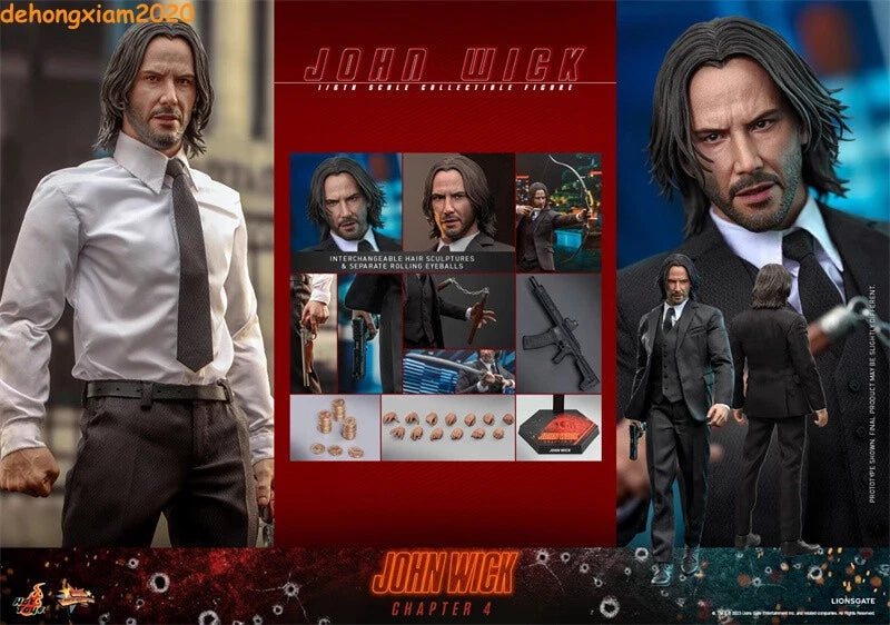 1/6 Hot Toys John Wick 4 Special Edition Action Figure 12'' Collection MMS054 07FC0E-D4 - KOEEK