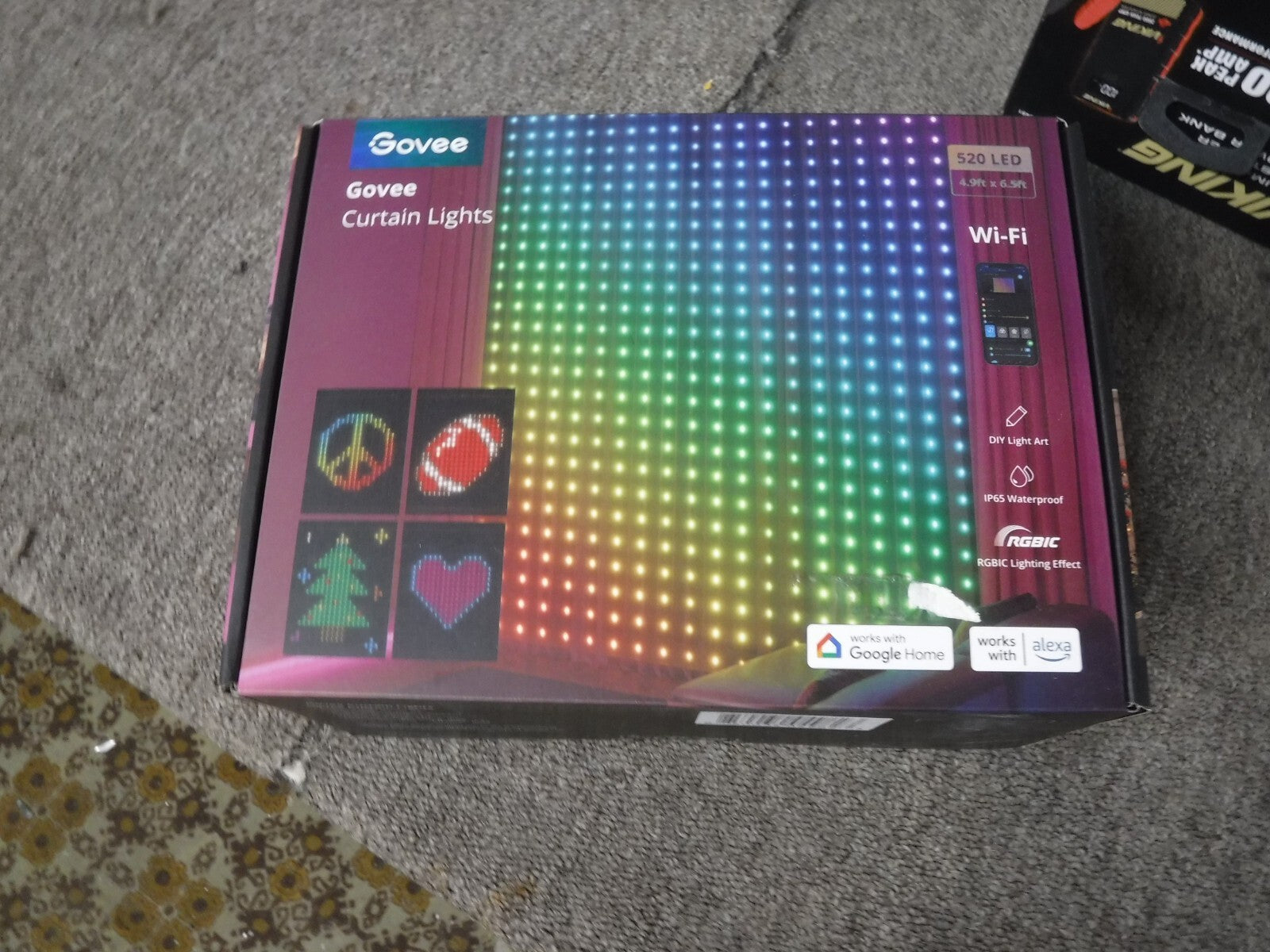 ** Govee Curtain Lights, Smart LED Color Changing Curtain Lights, H70B1 GOVEE - KOEEK