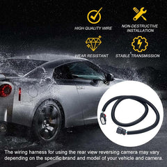 new Rear View Back Up Camera Wiring Harness Compatible with BC3Z-14A412-A 07FC0E-D4 - KOEEK