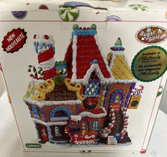 2005 Lemax Sugar 'N Spice "Strudel's Bakery" Porcelain Lighted House LEMAX - KOEEK