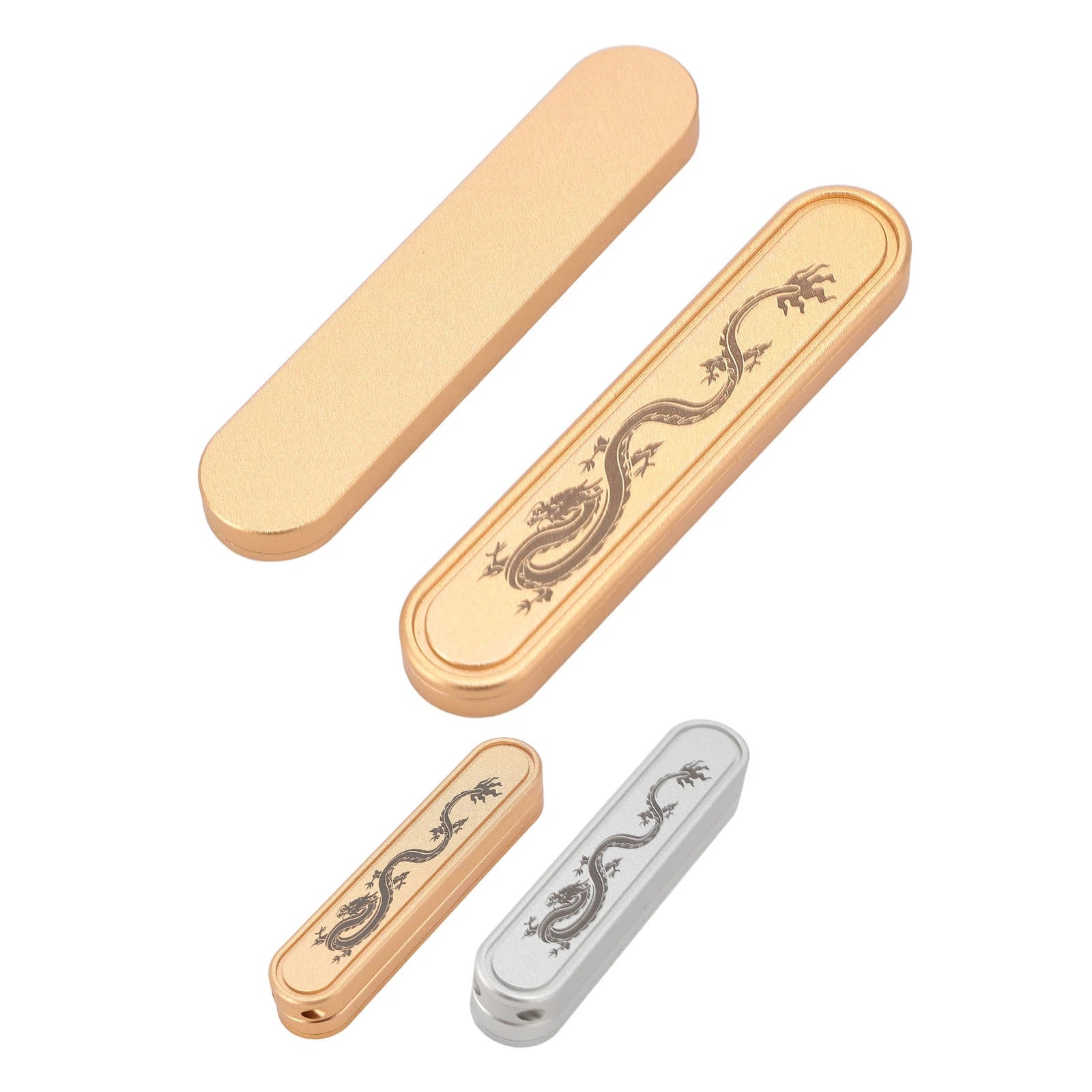 Metal Push Slider Fingertip Push Card Mechanical Fingertip Slider EDC Toys Gifts 07FC0E-D4 - KOEEK
