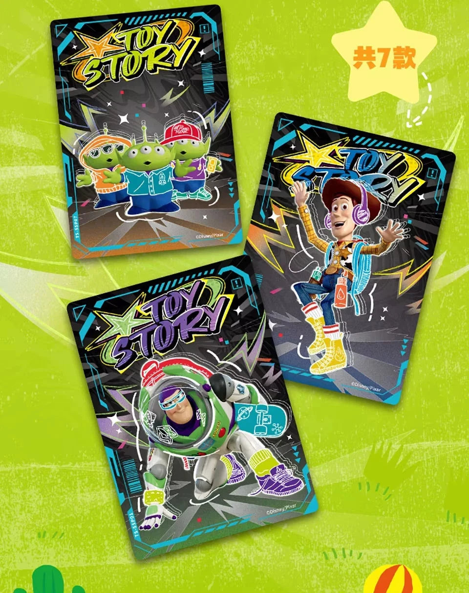 #19 CARD FUN Disney Toy Story Color Motion Deluxe Trading Cards SEALED BOX 07FC0E-D4 - KOEEK