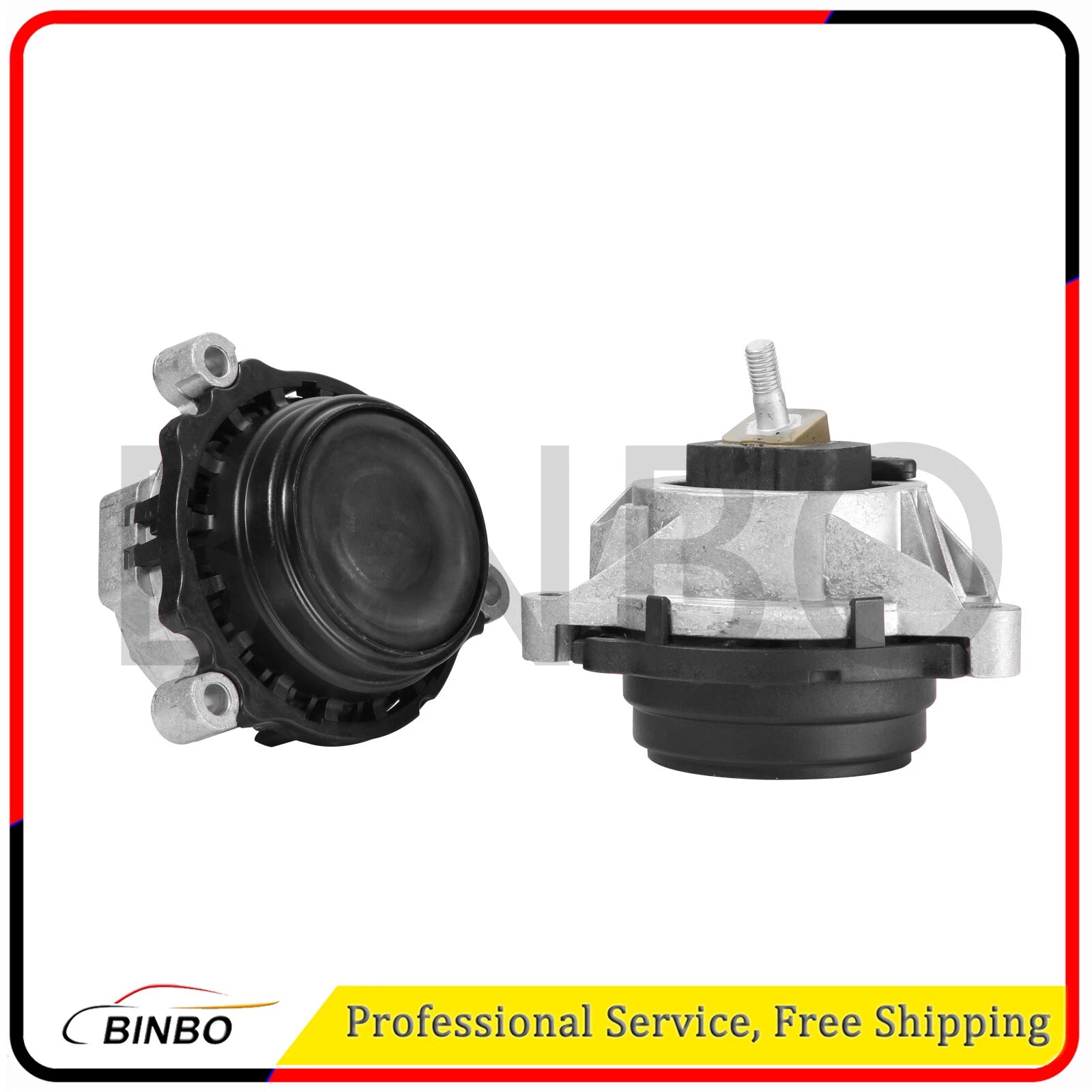2PCS Front Left & Right Engine Motor Mount For BMW 228i 230i 320i 328d 330e 2.0L 07FC0E-D4 - KOEEK