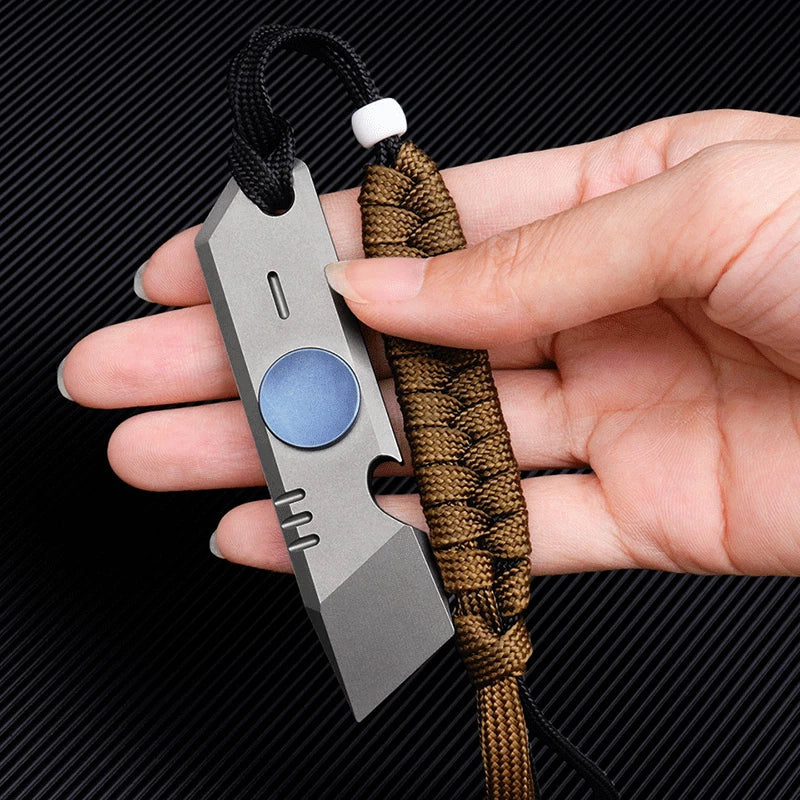 EDC Titanium Alloy Multi Tools Pry Bar Crowbar Opener Wrench Spinner Toy Hot 07FC0E-D4 - KOEEK