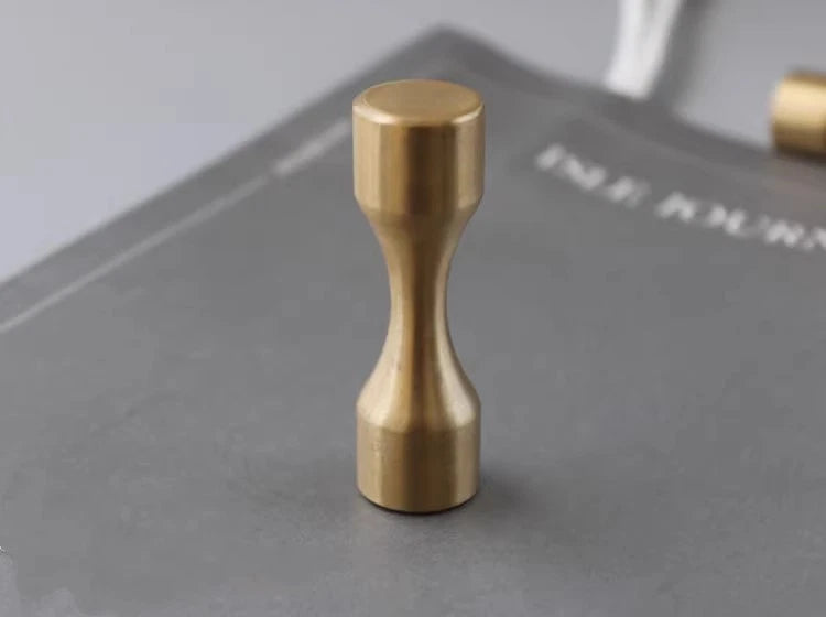Brass Worry Bead Begleri Finger Skill Fidget Toy Stress Knucklebone Fidget Toys 07FC0E-D4 - KOEEK