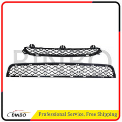 Bumper Face Bar Grille Set For 11-14 BMW X3 Textured Black Front Upper and Lower 07FC0E-D4 - KOEEK
