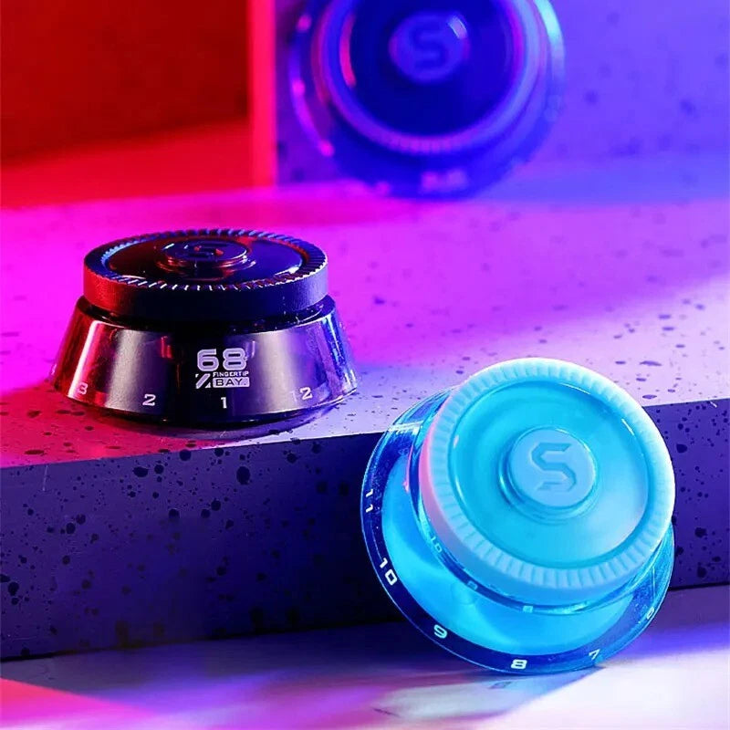 Planet Wheel Disc Fidget Spinner EDC Adult Ratchet Wheel Button Fidget Toys Gift 07FC0E-D4 - KOEEK