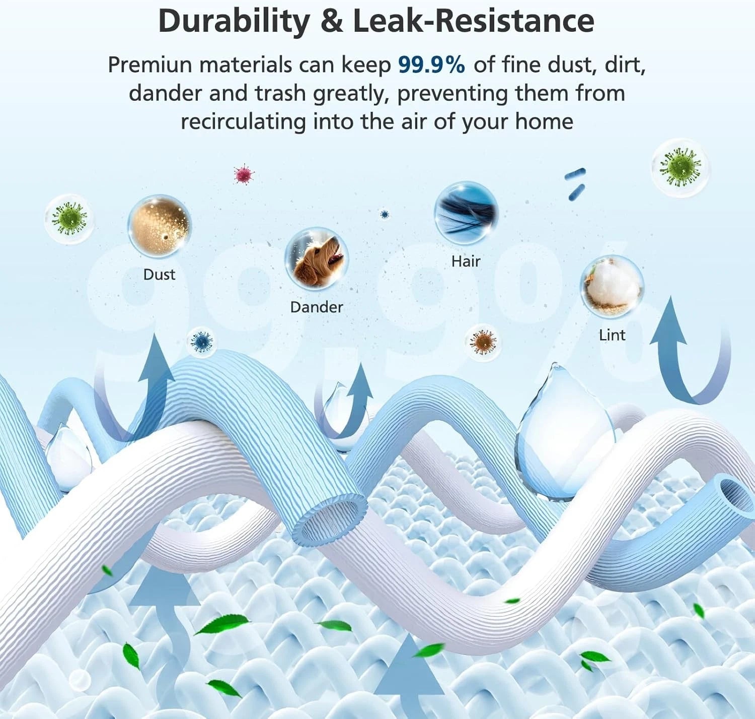 8 vacuum bags, suitable for dust treatment of the i, s, and j series 07FC0E-D4 - KOEEK