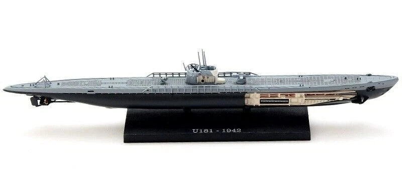 1:350 Scale WWII German Navy U181 - 1942 Submarine Finished Metal Model gift 07FC0E-D4 - KOEEK