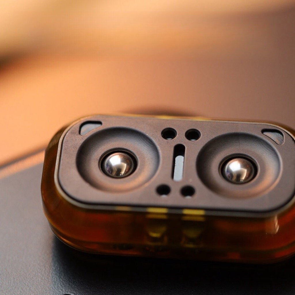 Push Slider PC Owl Fidget Rotate Magnetic EDC Adult Fidget Stress Relief Toys 07FC0E-D4 - KOEEK