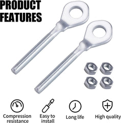 new 0.4" Chain Axle Adjuster, 2Pcs 13mm Aperture Dirt Bike Accessories... 07FC0E-D4 - KOEEK