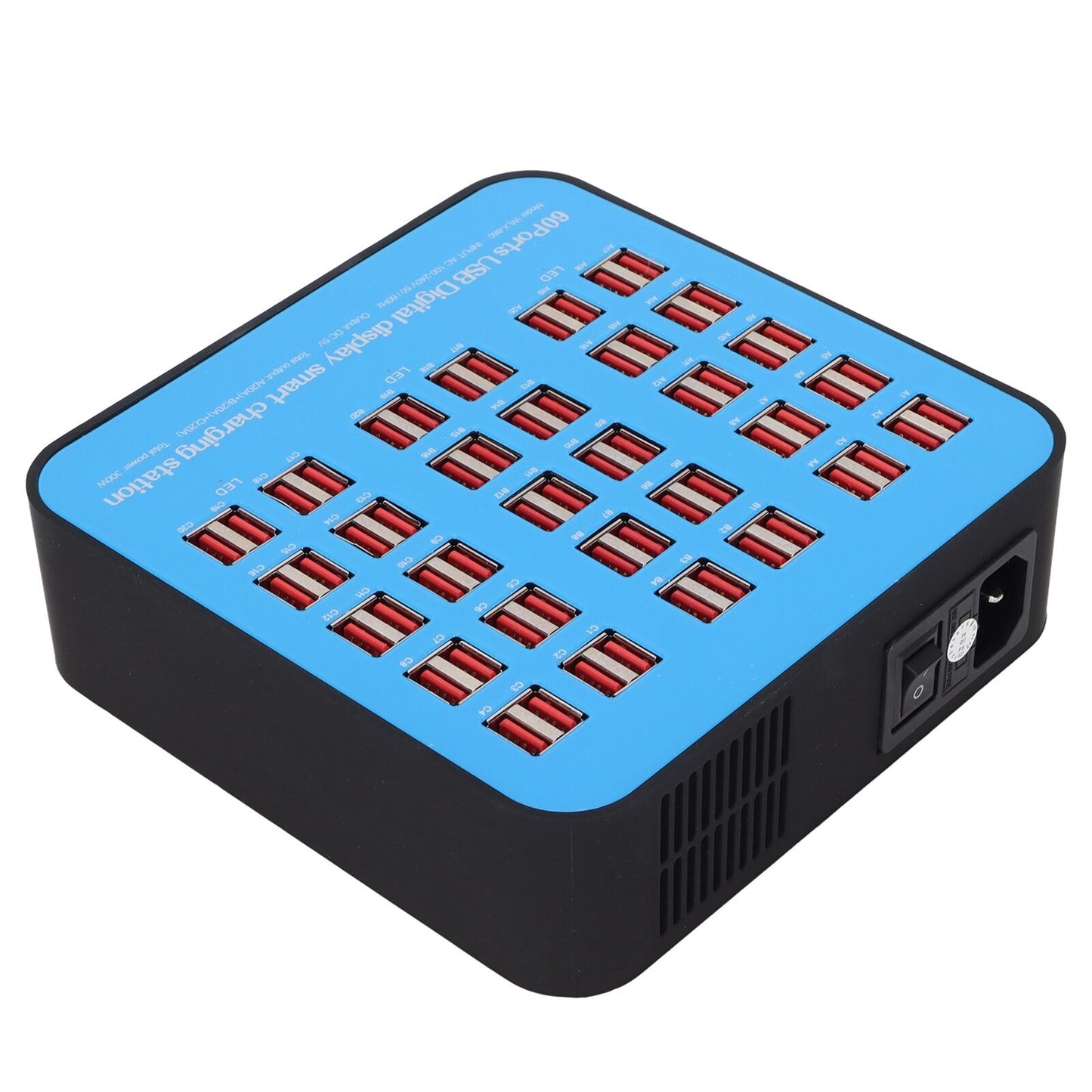 new 60 Ports Desktop Charger Universal Multi Ports Charging Station For Tablets For koeek - KOEEK