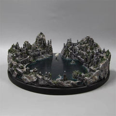 The Lord of the Rings The Hobbit Grey Havens Resin Statue Scene Display Model 07FC0E-D4 - KOEEK
