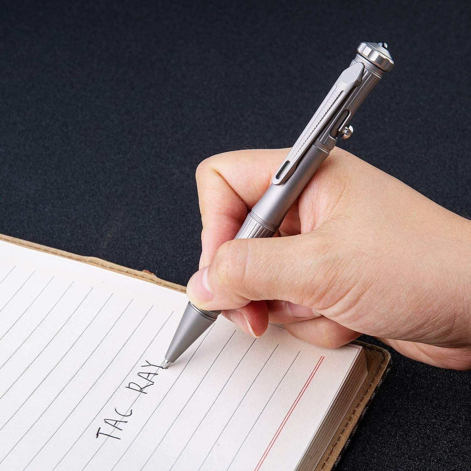 Solid Titanium Alloy Gyroscope Signature EDC Toy Pen Suitable For ADHD Student 07FC0E-D4 - KOEEK