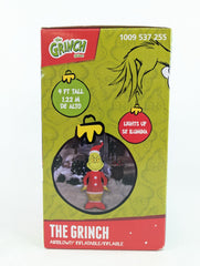 Gemmy - The Grinch 4 Ft Airblown Inflatable Yard Decoration -Lights Up Dr. Seuss GEMMY - KOEEK