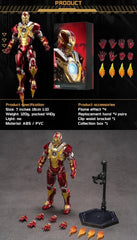 ZD Toys Marvel Iron Man Mark 17 MK17 1/10 Scale 7" Action Figure Model Collector MARVEL - KOEEK