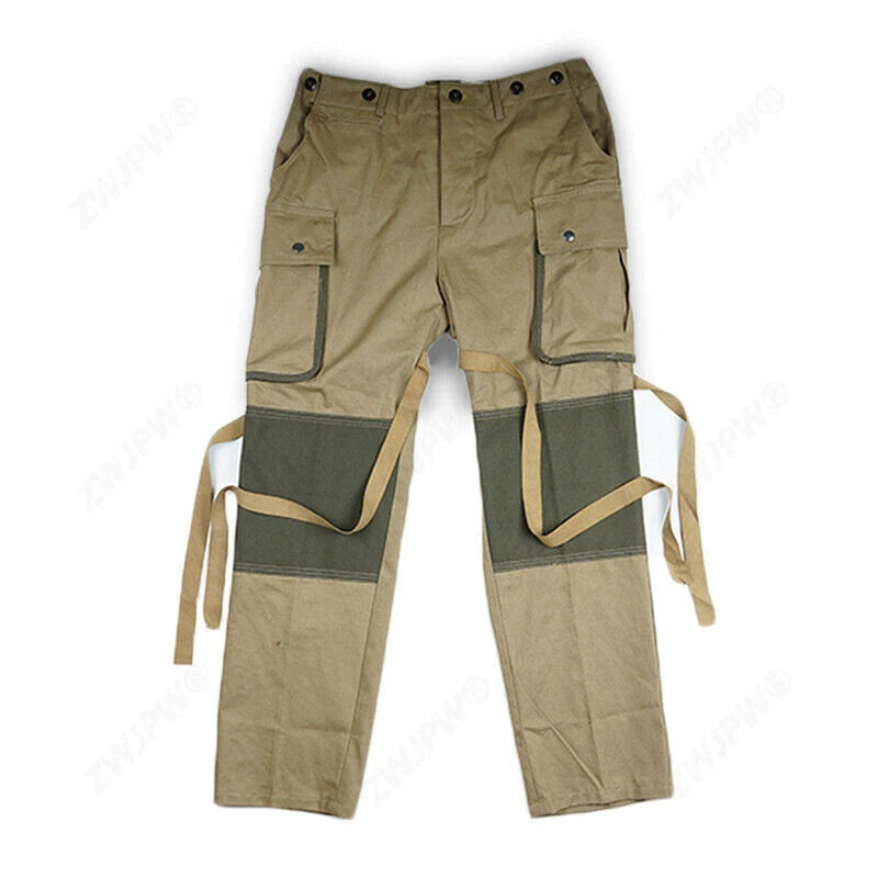 WW2 US ARMY M42 Airborne Paratrooper Officer Casual Men Trousers Cotton Pants 07FC0E-D4 - KOEEK