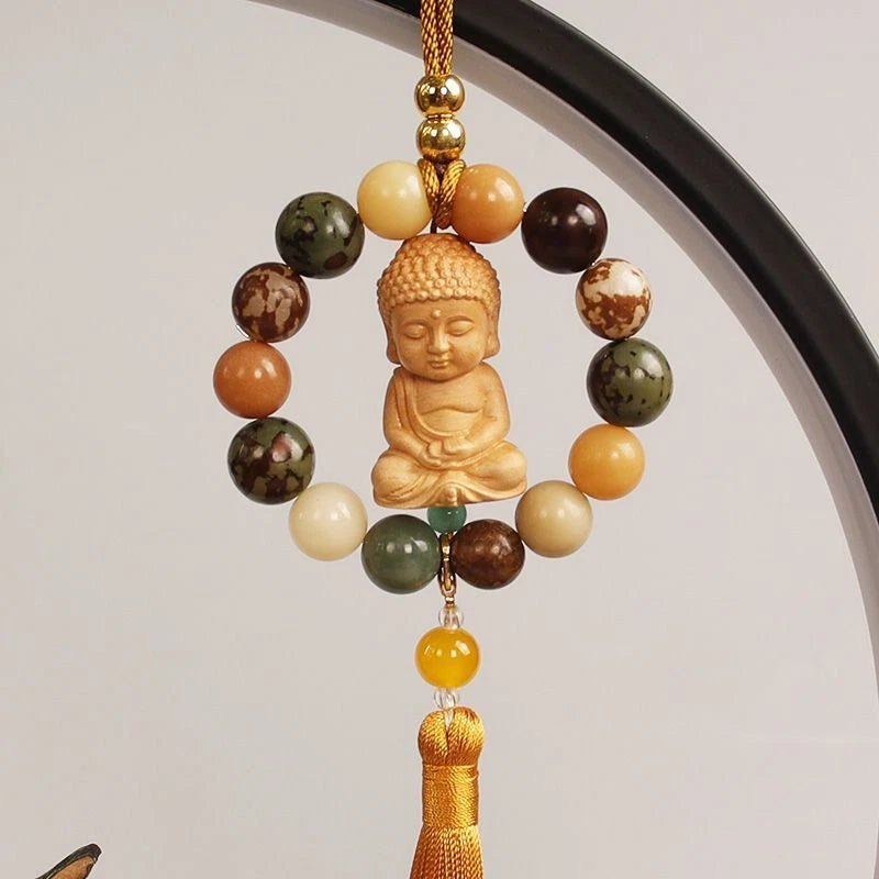 Bodhi Car Pendant Buddha Car Hanging Jewelry PingAn  Year Car 07FC0E-D4 - KOEEK
