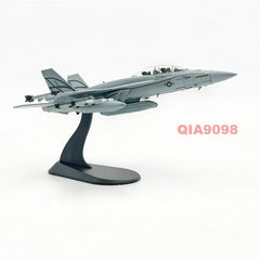 1/100 US Navy F/A-18 Aircraft Carrier-based Aircraft Metal + Plastic Model 07FC0E-D4 - KOEEK