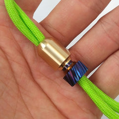 TITANER Titanium Knife Lanyard Bead DIY Necklace Umbrella Rope Pendant EDC Tools TITANER - KOEEK