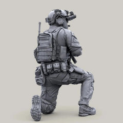 1/35 Resin Figure Model Kit US Special Forces In Action Unassambled Unpainted 07FC0E-D4 - KOEEK