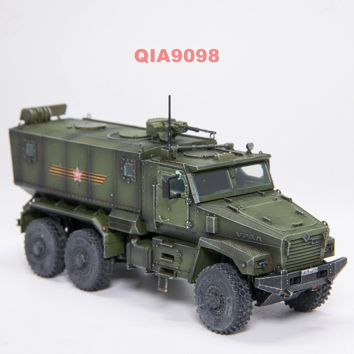 1:72 Russian Typhoon Wheeled Armored Vehicle Parade Signage Resin Model 07FC0E-D4 - KOEEK