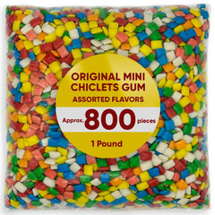 new  Mini Chiclets Gum for Bubble Machine, 1 Pound 1 Count (Pack of 800) 07FC0E-D4 - KOEEK