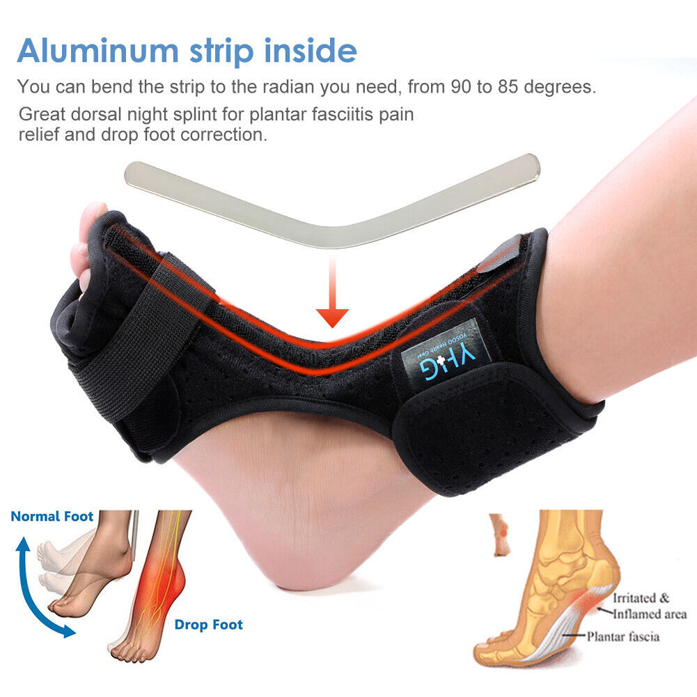 new Adjustable Plantar Fasciitis Dorsal Night And Day Splint With Spiky Massage A koeek - KOEEK