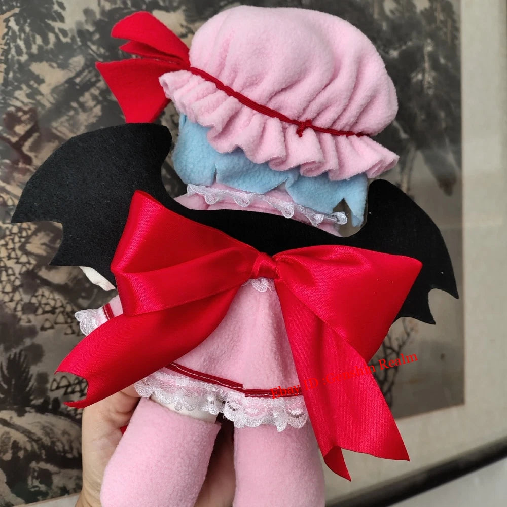 Anime Touhou Project Figure Series Remilia Scarlet Stand Plush Doll Toy Gift 07FC0E-D4 - KOEEK