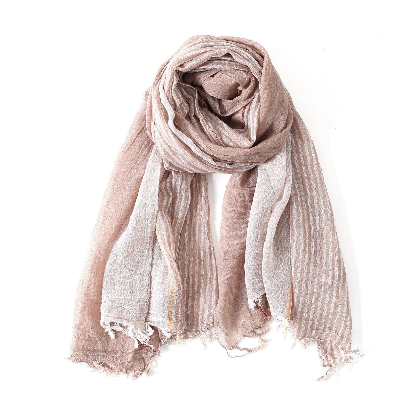 Mens Soft Cotton Made Bandana Scarf Stitching Colors Autumn Winter Shawl Necktie 07FC0E-D4 - KOEEK