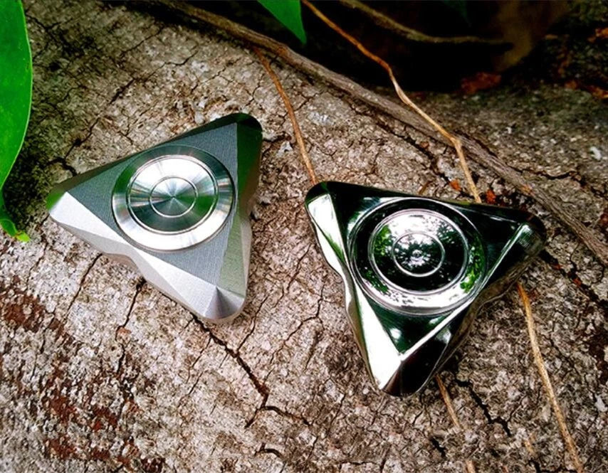 Titanium Alloy Fidget Hand Spinner Finger Gyro Toys EDC Focus Stress Reliever 07FC0E-D4 - KOEEK
