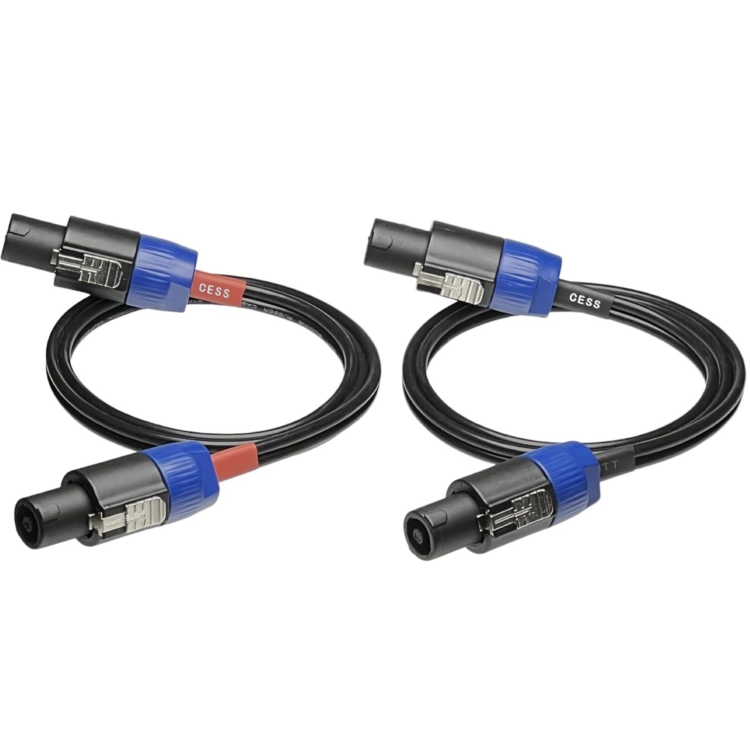 new CESS-114-3f Speaker Cable Speakon Plug Male to 12 Gauge Cable, 2 Pack... 07FC0E-D4 - KOEEK