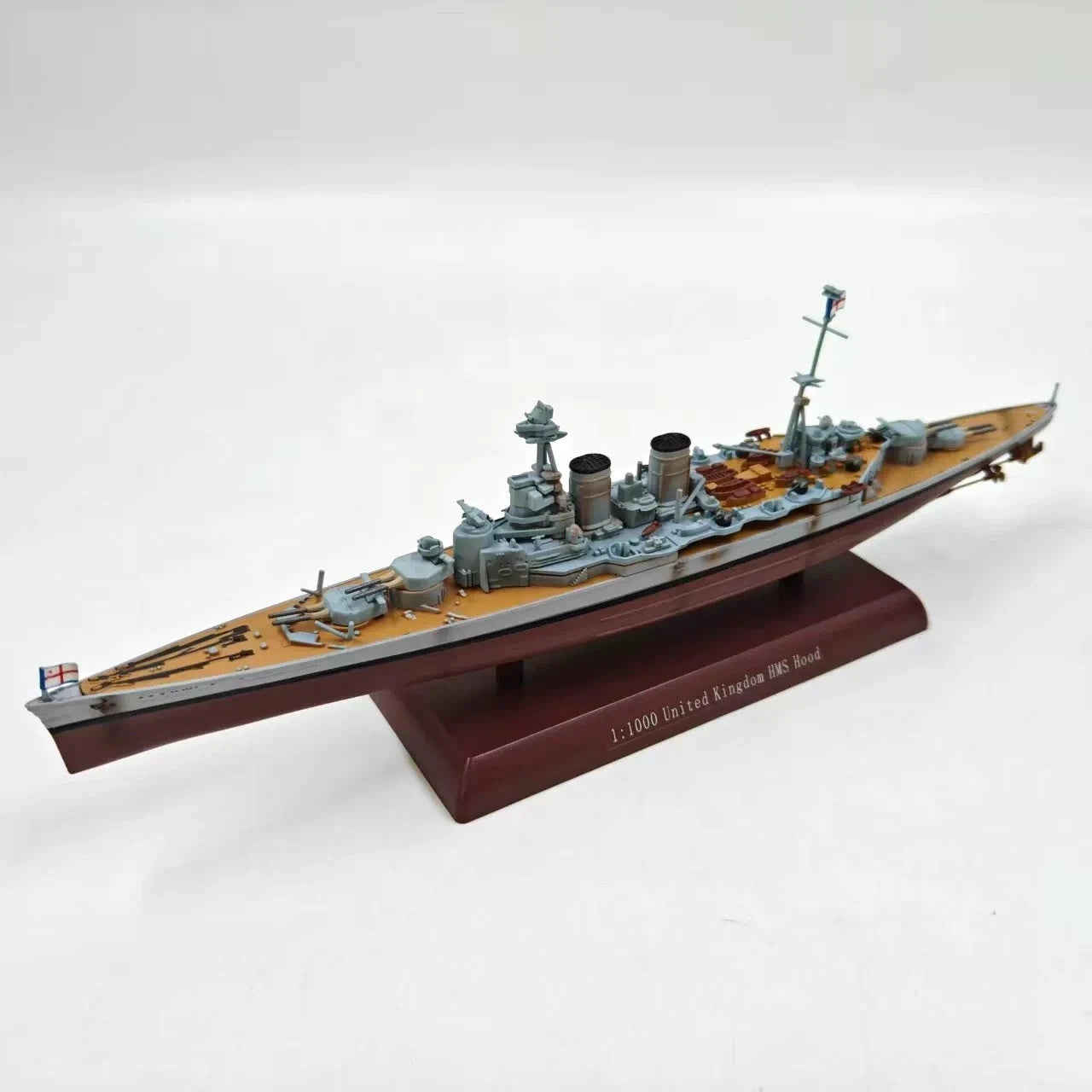 1/1000 HMS Hood British Battlecruiser Alloy Simulation Model Static Collectible 07FC0E-D4 - KOEEK