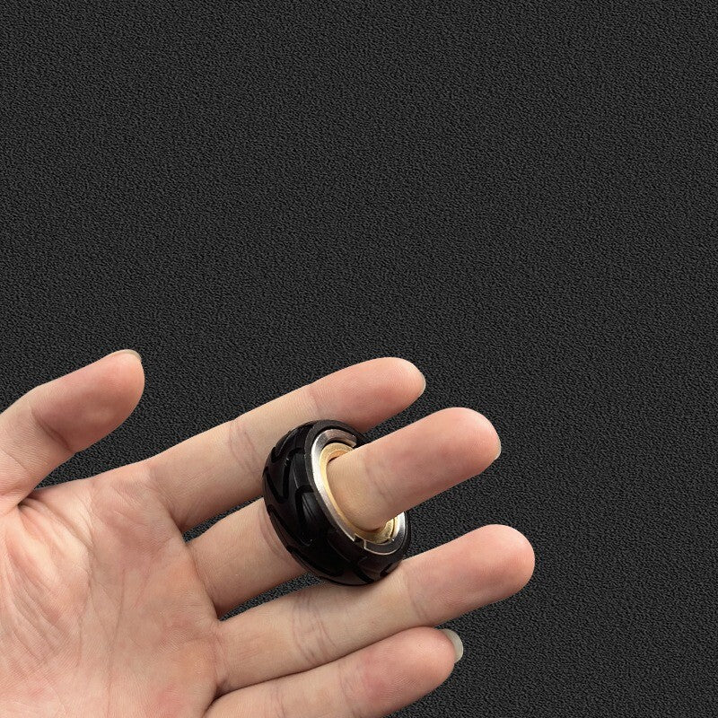 EDC Sliders Fidget Spinner Rings Toys Stress Relief Magnetic Metal Rough Ratchet 07FC0E-D4 - KOEEK