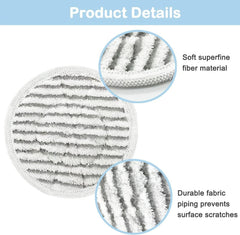 14-pack S7001 Replacement Steam Mop Pad Steam and Scrub 2-in-1 Scrub Mop Pad 07FC0E-D4 - KOEEK