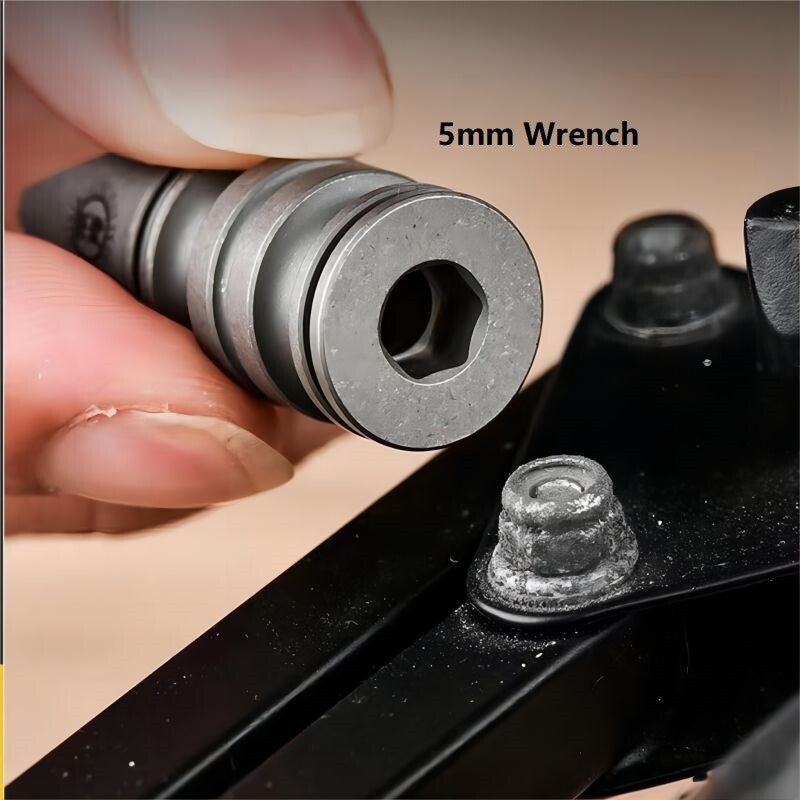 EDC Titanium Multi Tool Bottle Opener Paracord Pendant Knife Bead Wrench Outdoor 07FC0E-D4 - KOEEK