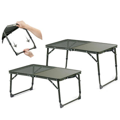gateleg table Half-net table Portable outdoor camping table camping picnic table 07FC0E-D4 - KOEEK