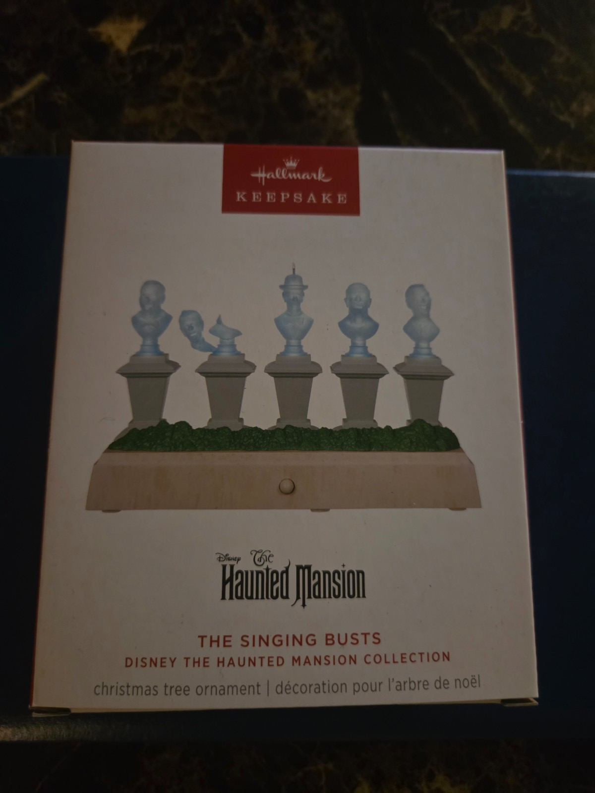 2024 THE SINGING BUSTS - DISNEY THE HAUNTED MANSION -MAGIC LIGHT & SOUND - MIB DISNEY - KOEEK
