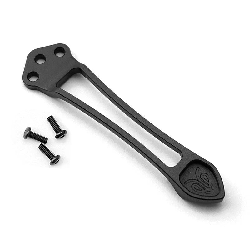 Titanium Back Clip Pocket Clip For Benchmade a 535 Bugout Folding Knife 07FC0E-D4 - KOEEK