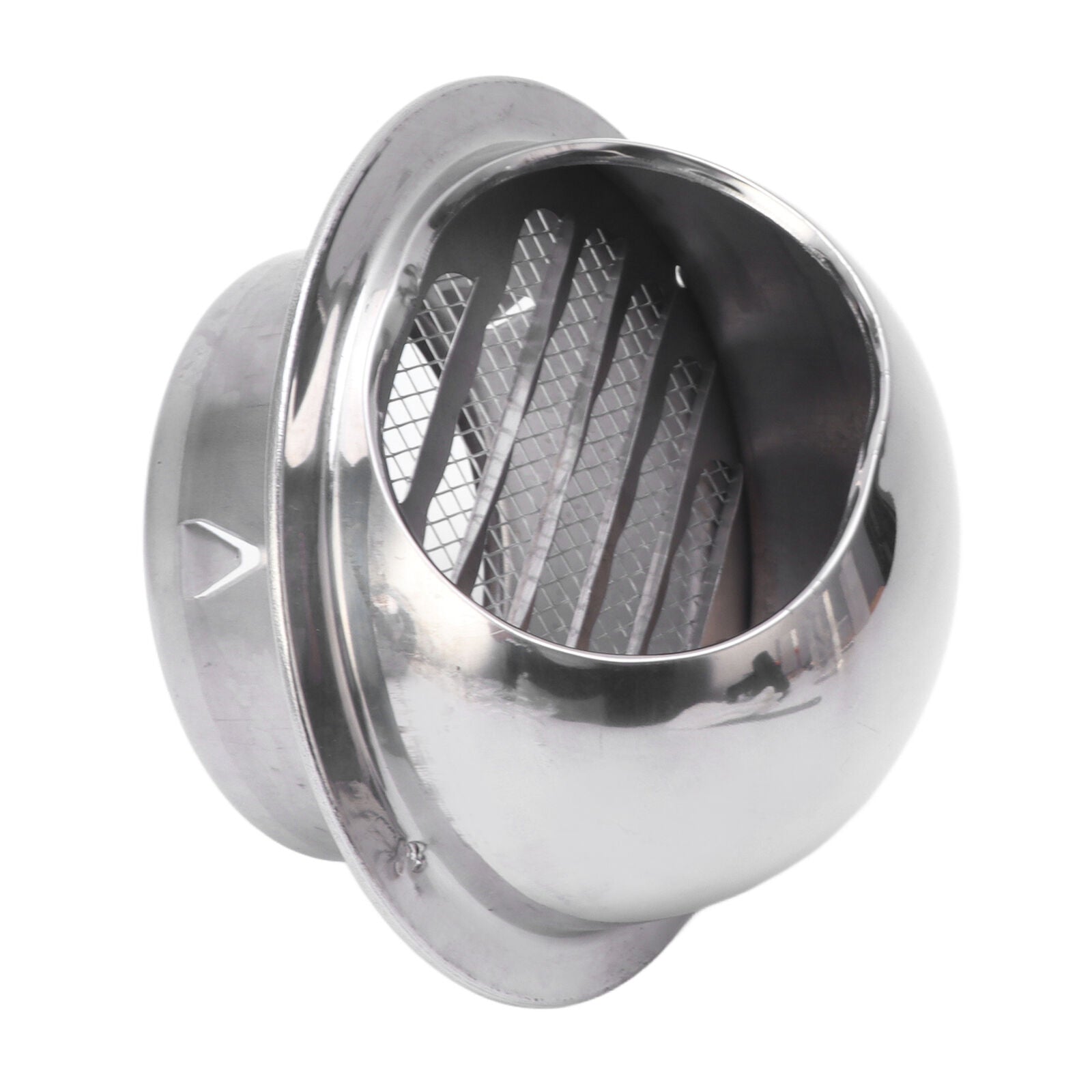 new 4in Stainless Steel Vent Hood Exterior Wind Cover Vent Cover Outlet Accessory koeek - KOEEK