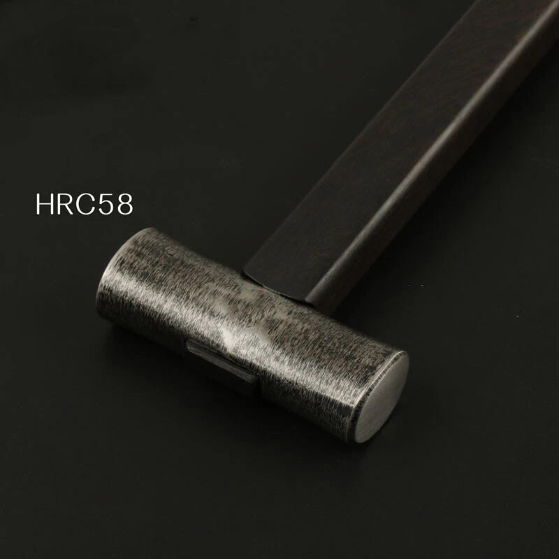 Japanese S55 High Carbn Steel Double Gennou Hammer Metalwork Ebony Handle EDC 07FC0E-D4 - KOEEK