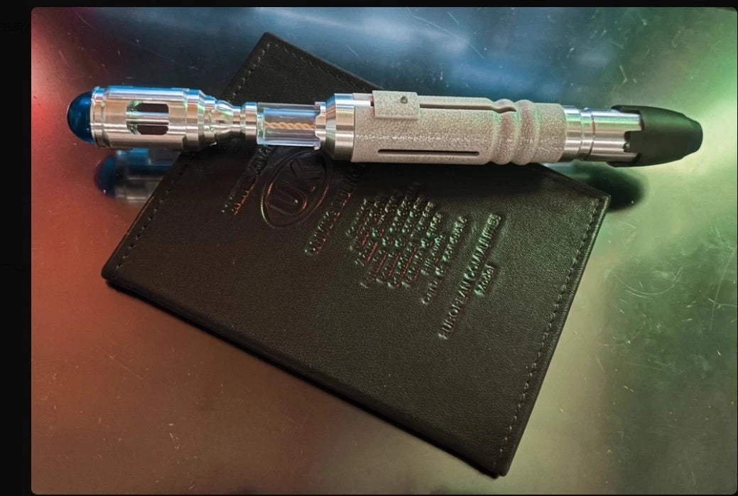 NAWYA Replica Doctor Who 9th/10th/11th/12th Metal Sonic Screwdriver LED & Sounds 07FC0E-D4 - KOEEK