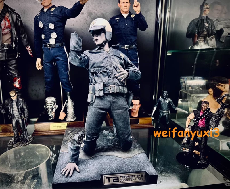 1/4 Frozen T-1000 Action Figure Statue Instant Toy Terminator 2 Judgment Day 07FC0E-D4 - KOEEK