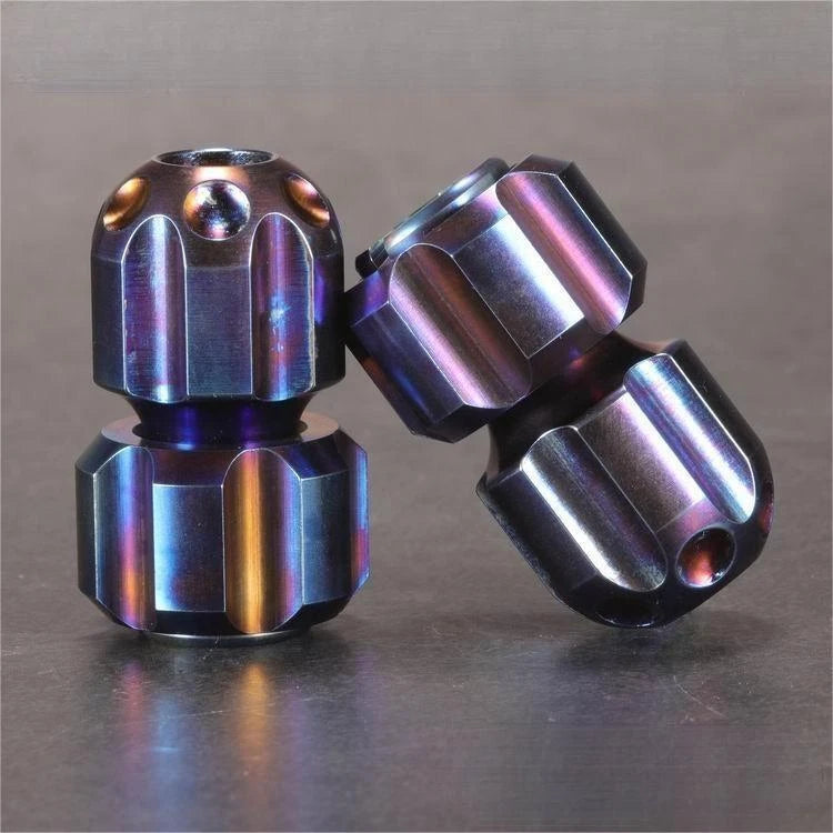Titanium Knife Lanyard Bead Paracord Necklace Pendant Fidget Spinner EDC Gifts 07FC0E-D4 - KOEEK