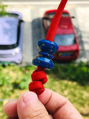 Resin Knife Lanyard Bead Necklace Bracelet Paracord Pendant Making Bead EDC 07FC0E-D4 - KOEEK