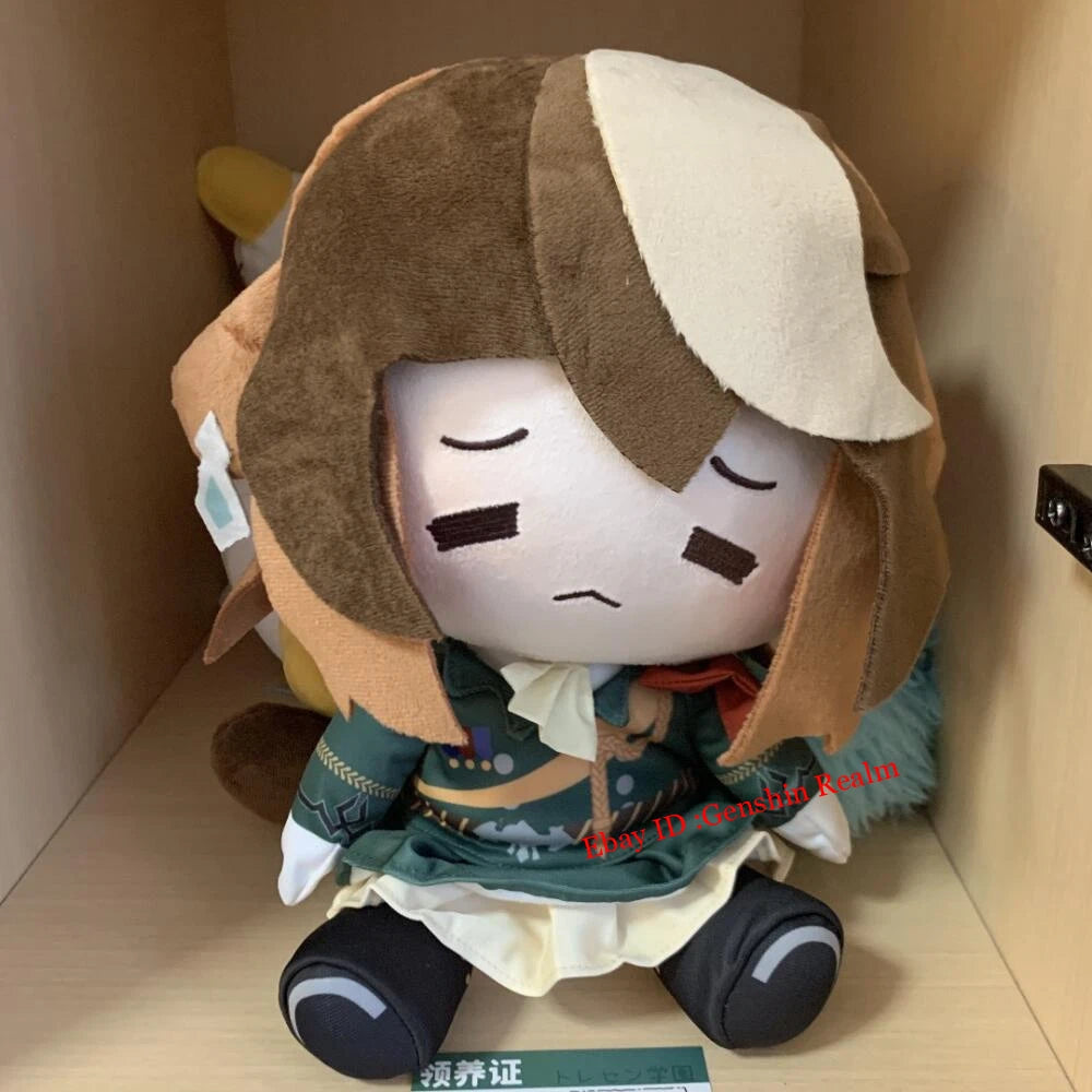 Anime Umamusume Symboli Rudolf Sitting Position Plush Doll Cartoon Toy Gift 07FC0E-D4 - KOEEK