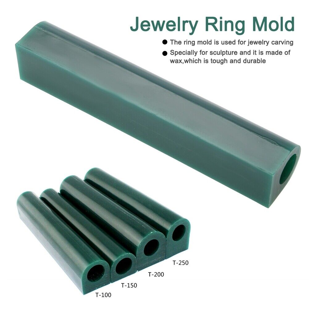 new Ring Mold Jewelry Making Carved Sculpture Carving Wax Casting Tube Injection EUJ koeek - KOEEK