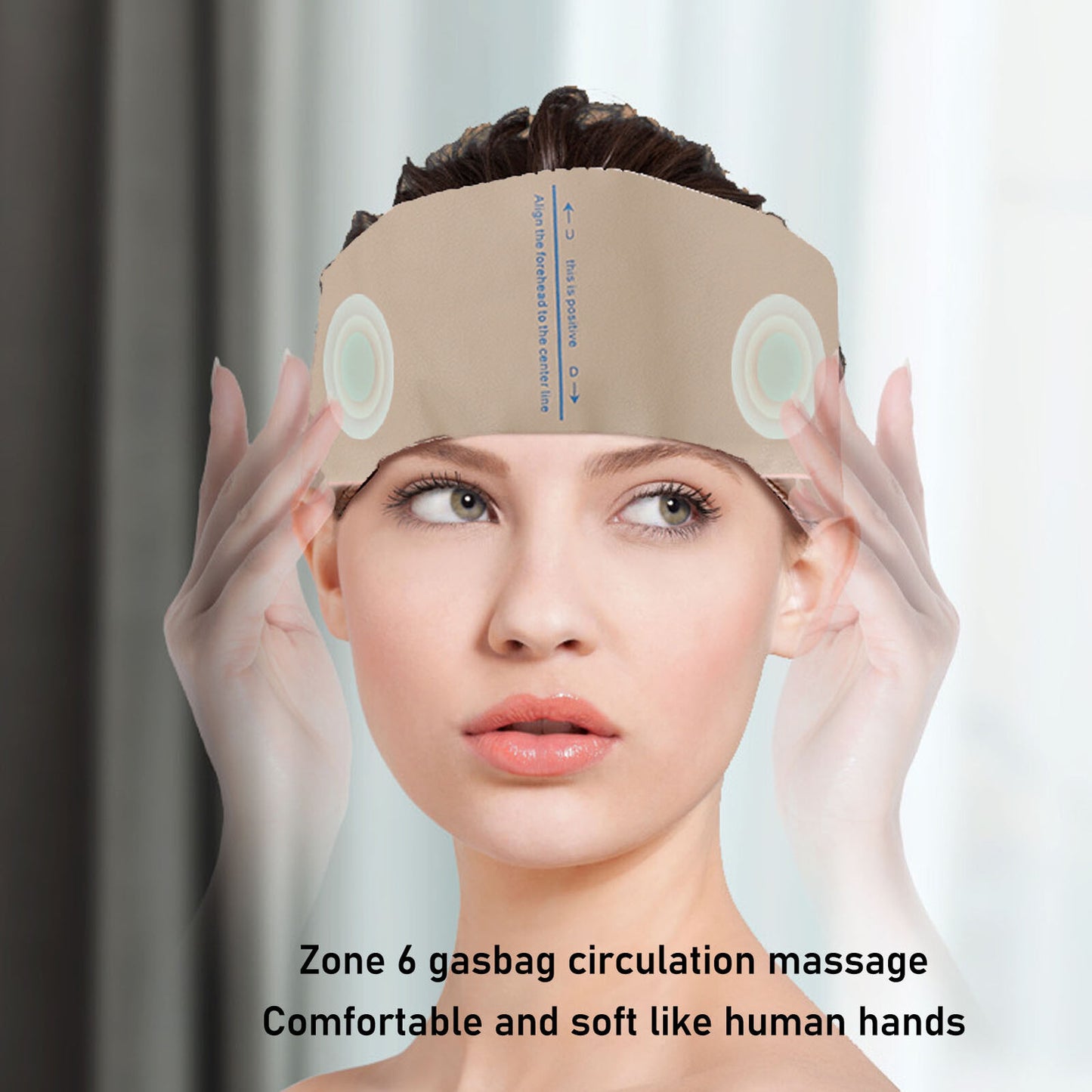 new Electronic Air Compression Headband Reduce Soreness Relieve Fatigue Adjustab ANA koeek - KOEEK